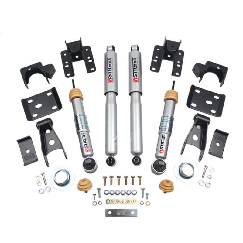 Belltech — Belltech LOWERING KIT 16.5-17 Chevy Silverado All Cabs 4WD 2inF/2inR
LOWERING KIT - view 1