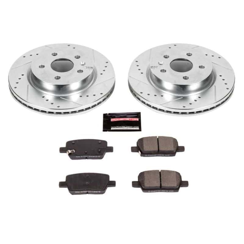 PowerStop — Power Stop 16-18 Cadillac CT6 Rear Z23 Evolution Sport Brake Kit - view 1