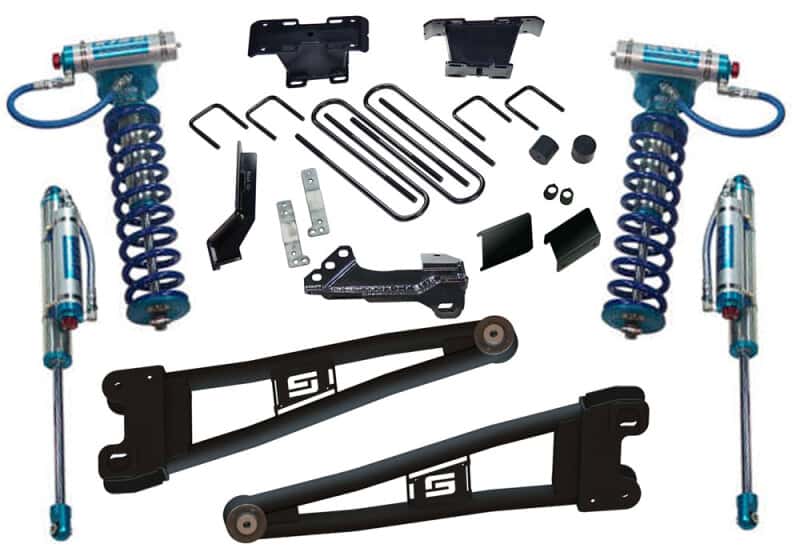Superlift — Superlift 23-24 Ford F-250 4in King Radius Arm Kit - view 1