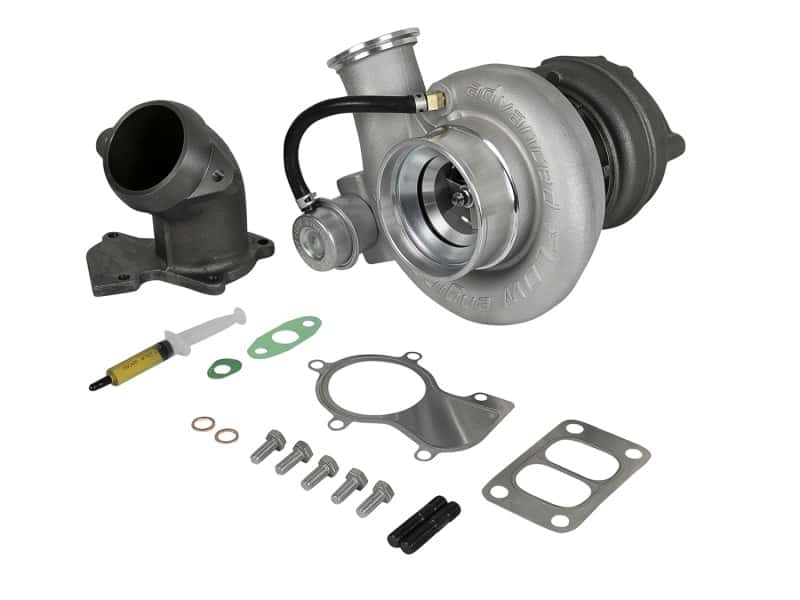 aFe — aFe Power Bladerunner Turbocharger 76mm 98.5-02 Dodge Diesel Trucks L6-5.9L (td)
Turbocharger - view 2