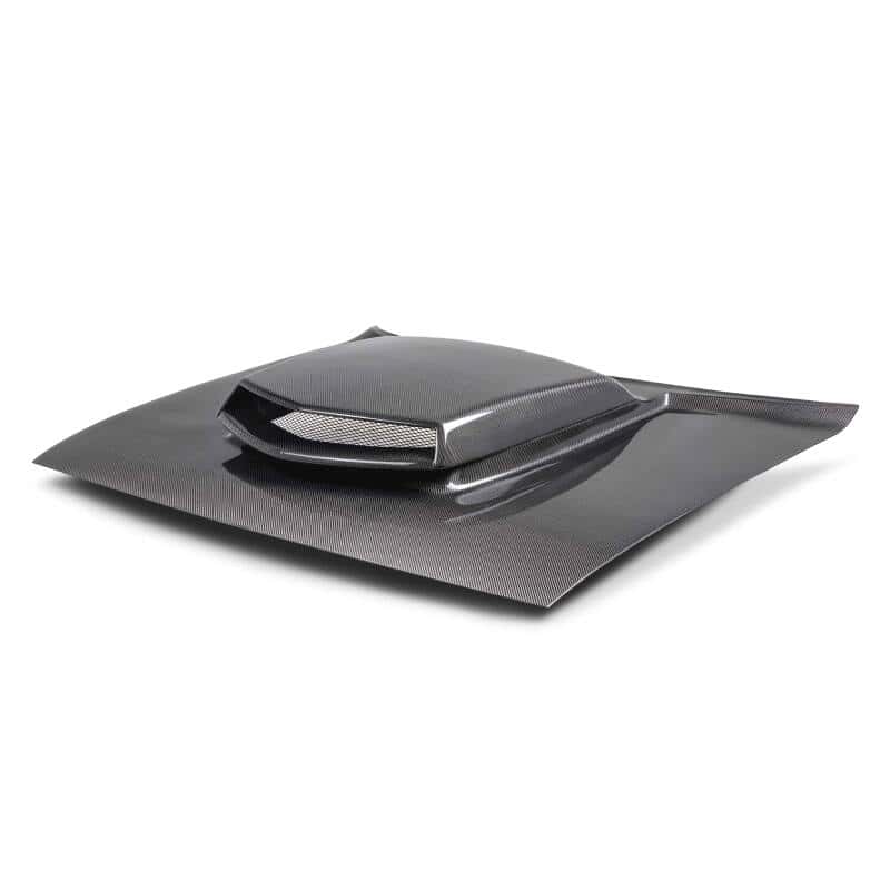 Anderson Composites — Anderson Composites 15-23 Dodge Challenger Type-HM Carbon Fiber Hood - view 2