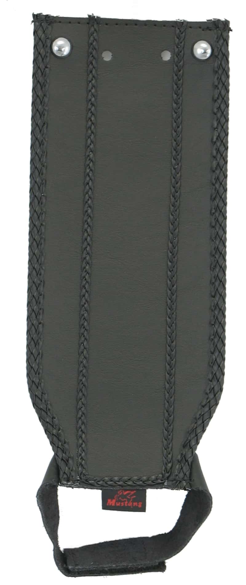 Mustang Motorcycle — Mustang 93-03 Harley Dyna Wide Glide Tank Bib - Black - view 1