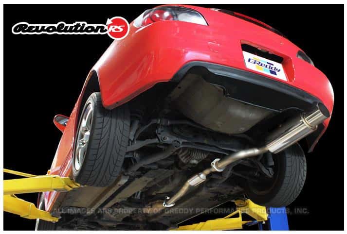 GReddy — GReddy 00-08 Honda S2000 63.5mm Revolution RS Single Exit Cat-Back Exhaust - view 2