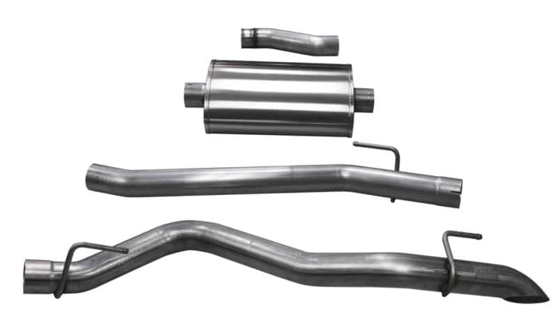 CORSA Performance — Corsa 2020-2025 Jeep Gladiator JT 3.0in Cat-Back Single Side Exit w/ Turn Down Tip
Exhaust - view 3