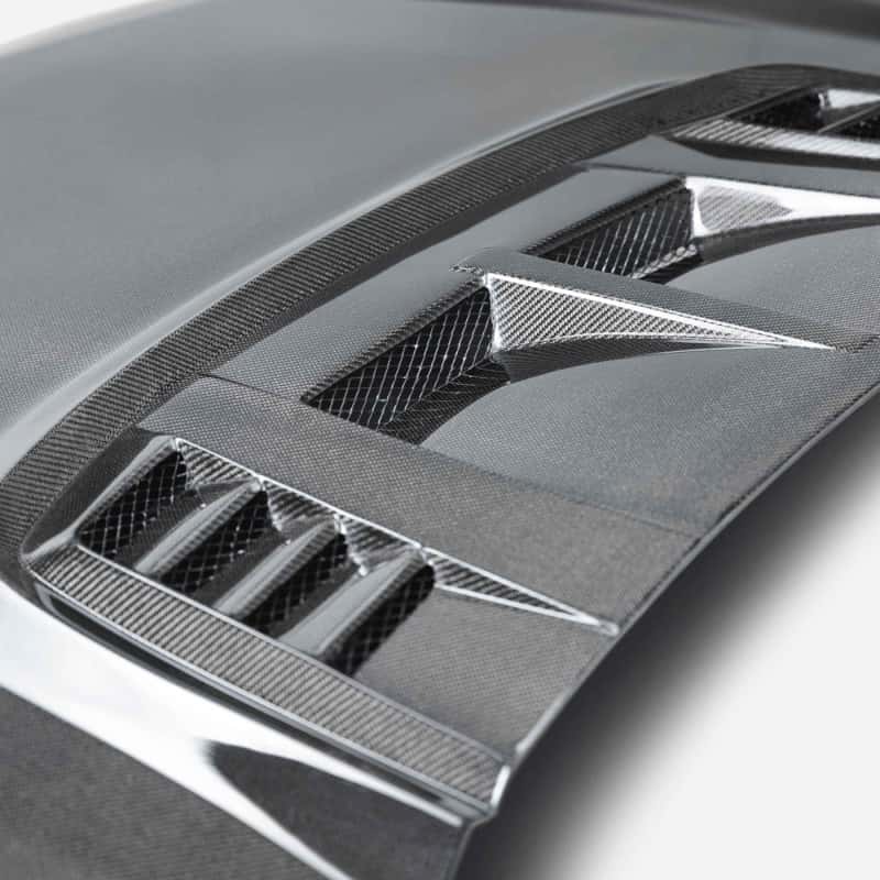 Anderson Composites — Anderson Composites 21-22 Ford Bronco 2DR/4DR Type-RT Carbon Fiber Hood - view 6