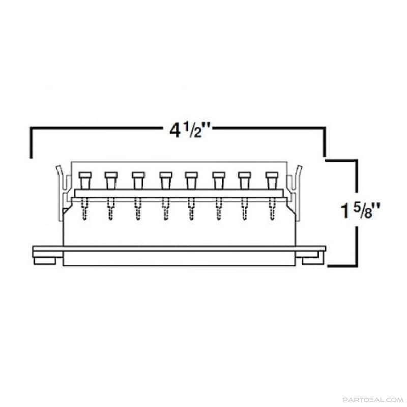 Hella — Hella Fuse Box 8 Way Axial Single - view 4