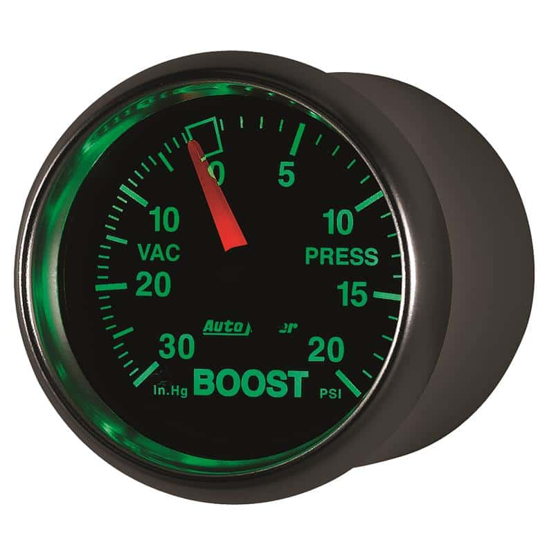 AutoMeter — Autometer GS 52mm 30 in Hg/20 psi Mechanical Vacuum/Boost Gauge
2-1/16" BOOST-VAC, 3 - view 4