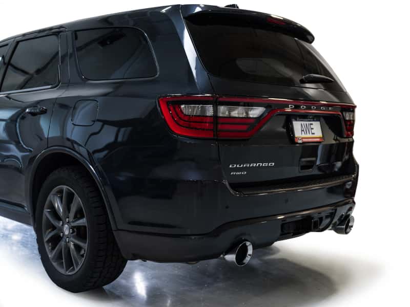 AWE Tuning — AWE Tuning 11-24 Dodge Durango 5.7L Track Edition Exhaust w/ Chrome Silver Tips
Track Catback - view 5