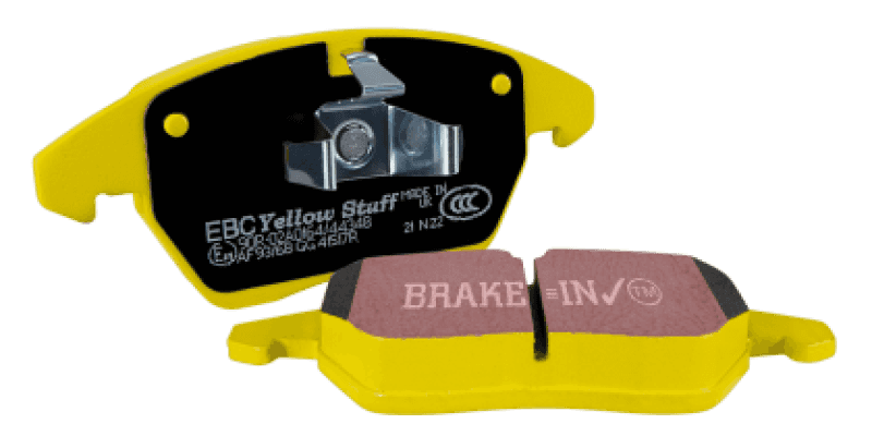 EBC — EBC 19-22 Mercedes-Benz GLC300 (Coupe C253) 4Matic 2.0T Yellowstuff Front Brake Pads
Disc Brake Pad - view 3