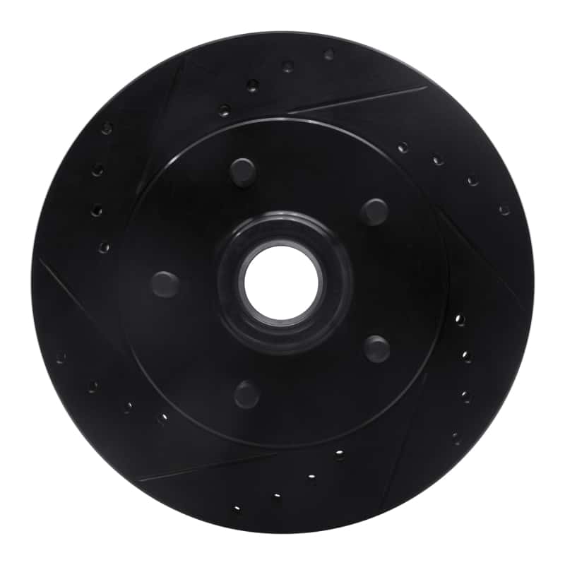 R1 Concepts — R1 1992-2002 Chevrolet C1500 Suburban Front Left Drilled & Slotted Black Brake Rotor
R1 Brake Rotor Drill - view 1