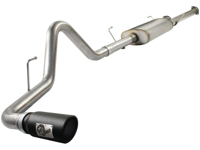 aFe — aFe MACHForce XP Exhausts Cat-Back SS-409 EXH CB Toyota Tundra 10-11 V8-5.7L 145.7 WB (blk tip)
Cat-Back Exhaust
ExhstSysKt - view 1