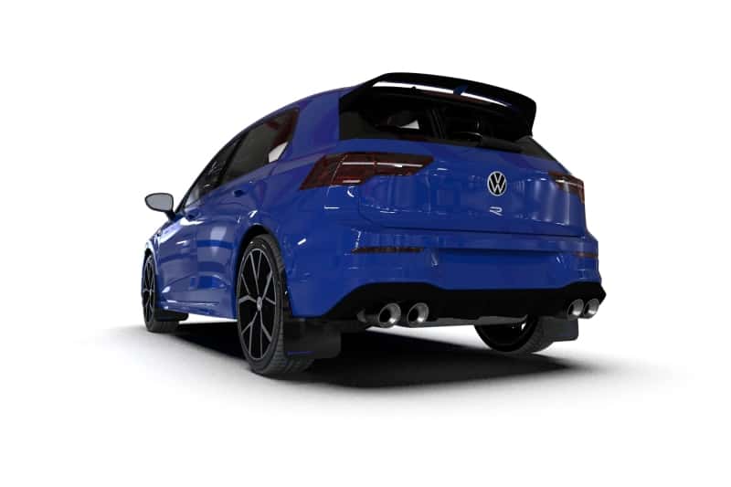 Rally Armor — Rally Armor 22-25 VW MK8 Golf GTI/R Black UR Mud Flap w/Gray Logo
Mud Flap - view 3