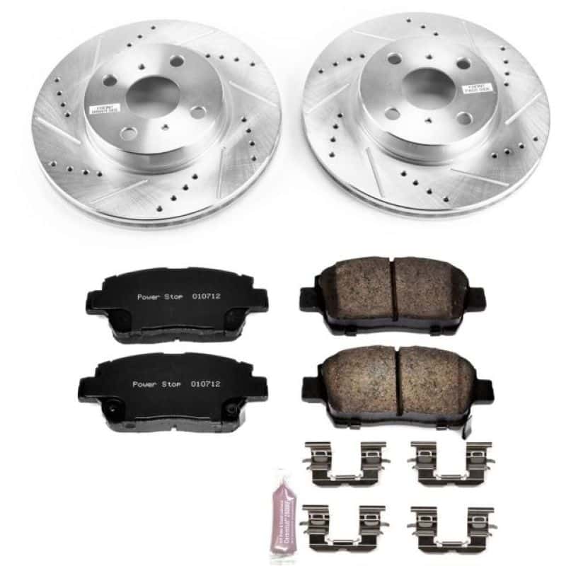 PowerStop — Power Stop 12-15 Scion iQ Front Z23 Evolution Sport Brake Kit - view 1