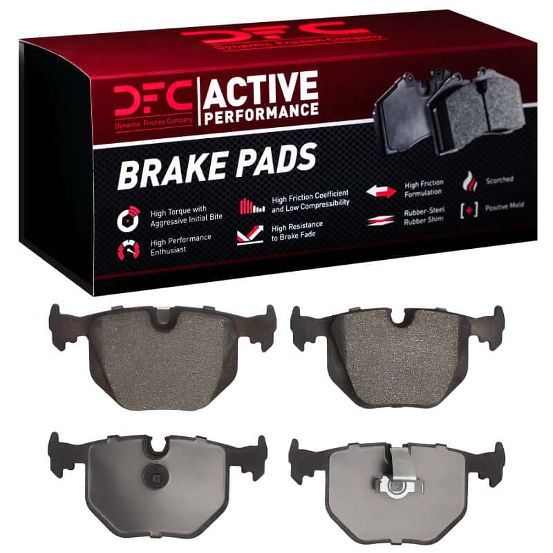 DFC — DFC 91-10 Bentley ARNAGE Rear Active Performance Pads - Low Metallic
DFC Brake Pad Set - view 1