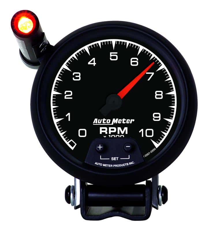 AutoMeter — Autometer ES 3-3/4in TACH Mini-Monster 10000 RPM IN-DASH
GA 3.75" 10KRPM - view 2