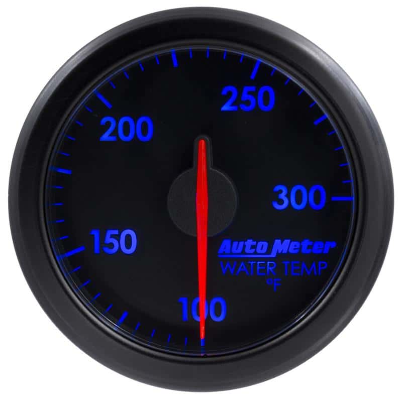 AutoMeter — Autometer Airdrive 2-1/6in Water Temperature Gauge 100-300 Degrees F - Black
GA 2" WTMP AIRDRV BK - view 6