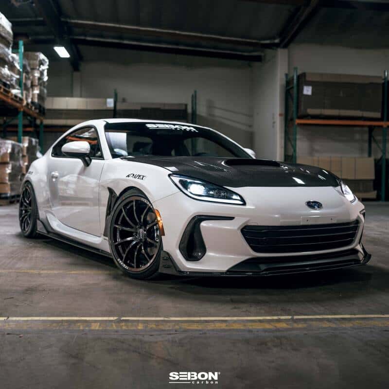 Seibon — Seibon 22-23 Subaru BRZ Carbon Fiber Front Bumper Duct - view 5