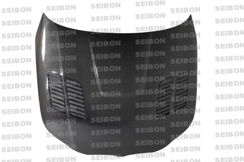 Seibon — Seibon 04-10 BMW 5 Series 4 dr E60 (Inc M5) GTR-Style Carbon Fiber Hood - view 1