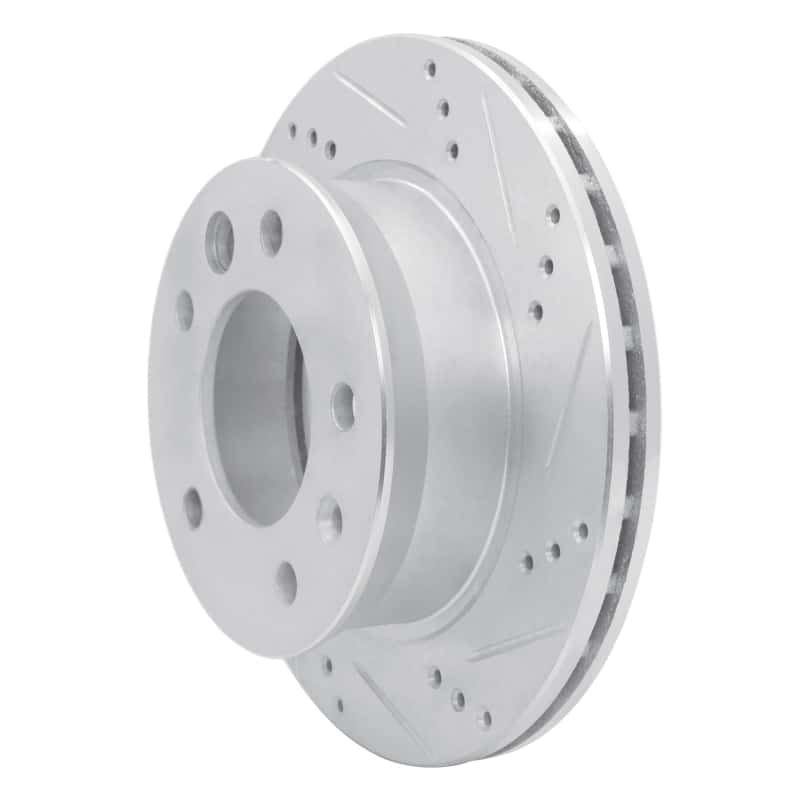 R1 Concepts — R1 2002-2006 Dodge Sprinter 3500 Front Right Drilled & Slotted Silver Brake Rotor
R1 Brake Rotor Drill - view 2