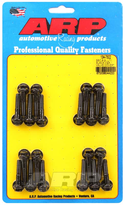 ARP — ARP Chevy LT1 6.2L Valve Cover Hex Bolt Kit - view 1