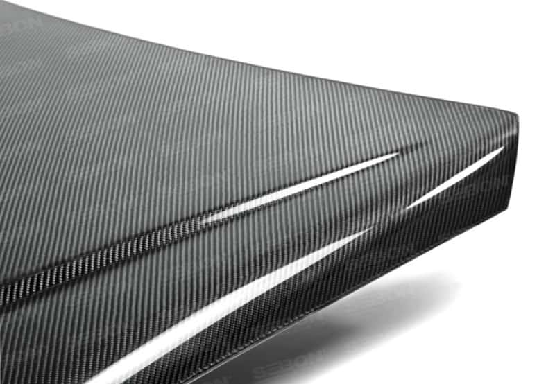 Seibon — Seibon 07-11 Mercedes Benz C-Class (Does Not Fit C63) OEM-Style Carbon Fiber Hood - view 4