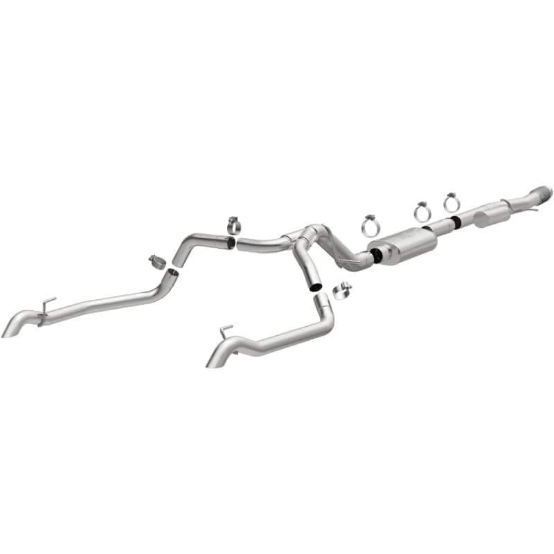 Magnaflow — MagnaFlow 19-23 Chevy Silverado 1500 19-23 GMC Sierra 1500 Overland Cat-Back Exhaust - view 1