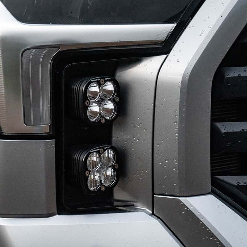 Baja Designs — Baja Designs 2022 Toyota Tundra Squadron Sport Vent Light Mount Kit - view 1