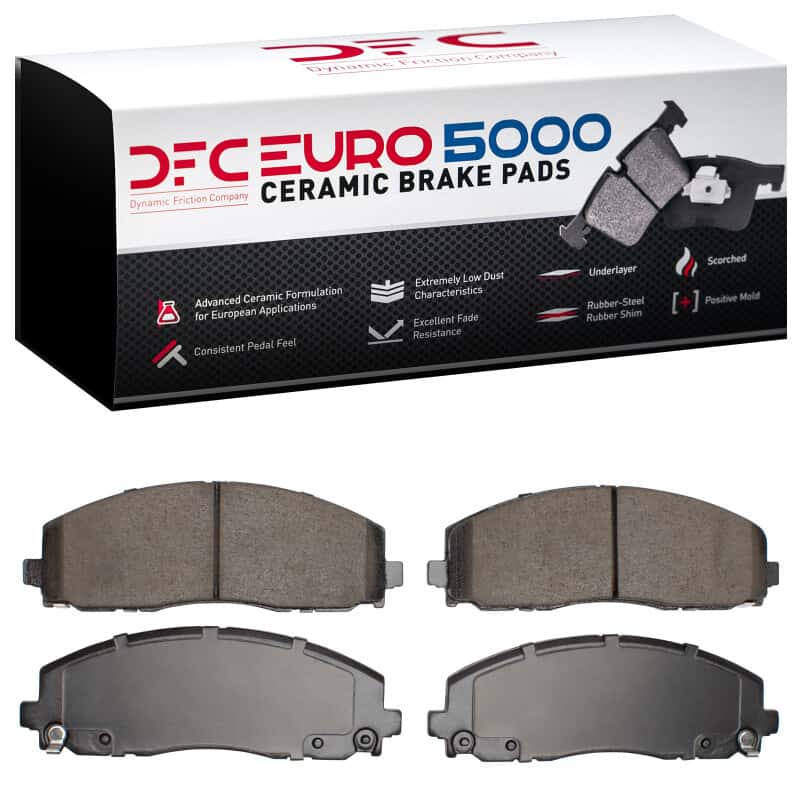 DFC — DFC 12-25 Chrysler Town & Country Front Euro 5000 Ceramic Brake Pads
DFC Brake Pad Set - view 1