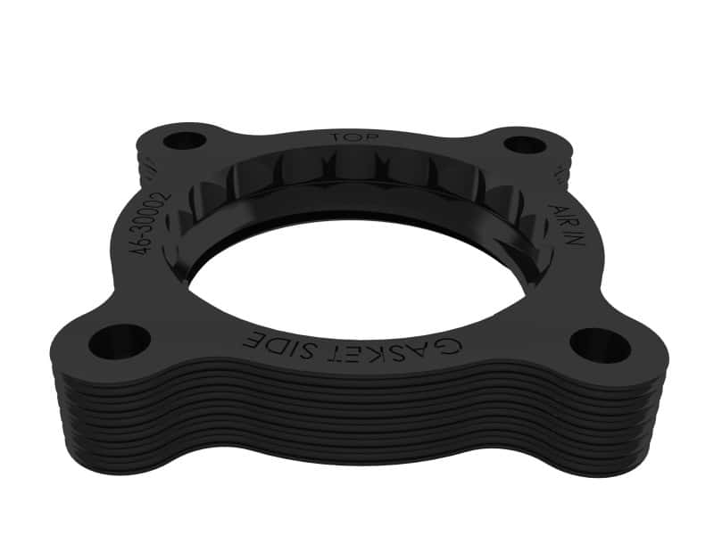 aFe — aFe 15-19 Subaru Outback H4 2.5L Silver Bullet Throttle Body Spacer
Throttle Body Spacer - view 3
