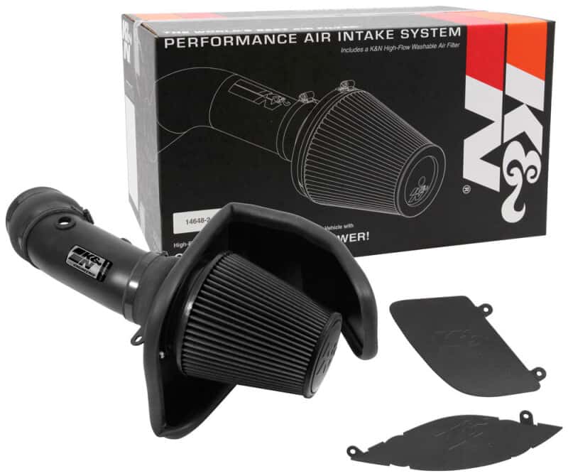 K&N Engineering — K&N 17-23 Dodge Charger/Challenger Hellcat SC 6.2L V8 DRYFLOW Performance Air Intake System
Air Intake System - view 8