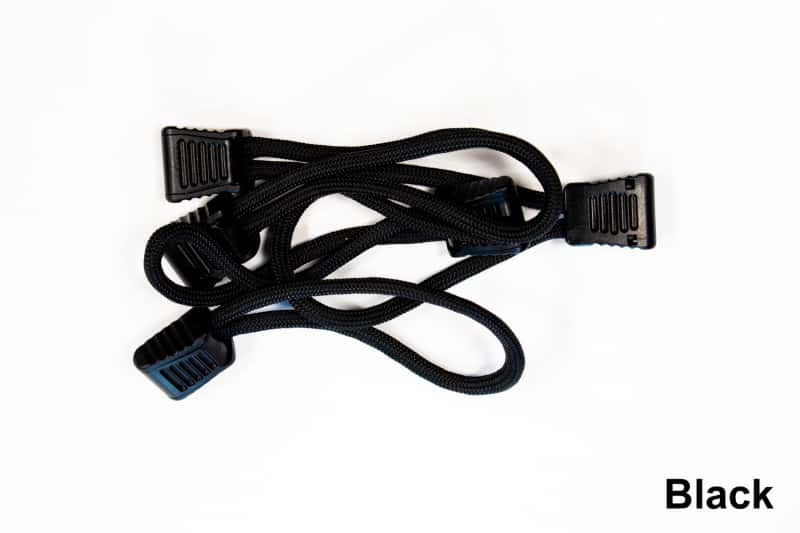 Fishbone Offroad — Fishbone Offroad Paracord Zipper Pulls 5 Pcs - Black - view 1