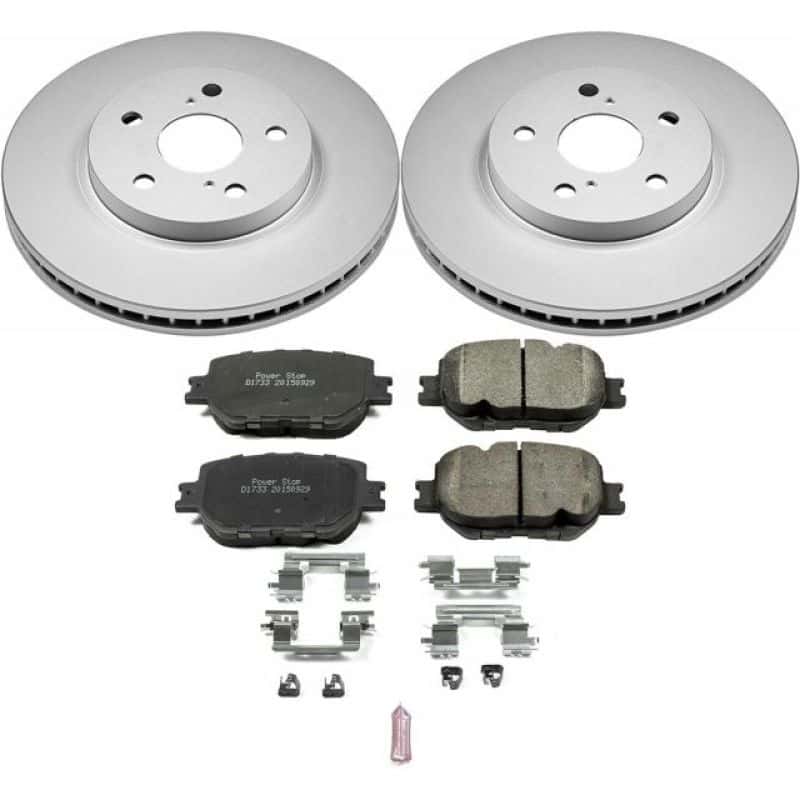 PowerStop — Power Stop 14-15 Lexus IS250 Front Z17 Evolution Geomet Coated Brake Kit - view 1