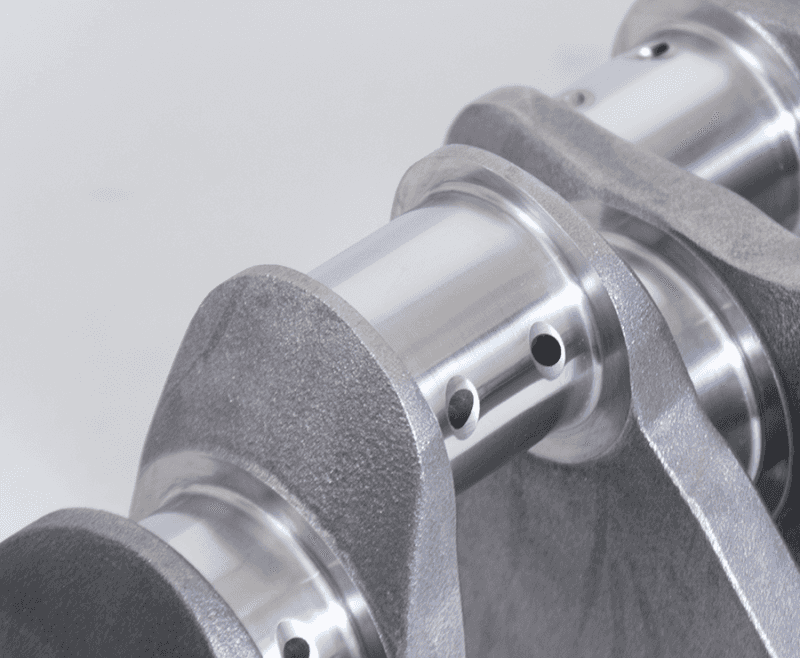 Eagle — Eagle Chevrolet 305/350 Small Block 2pc Rear Seal 3.48in Stroke Internal Balance Cast MS Crank Shaft
Cast Crank - view 4