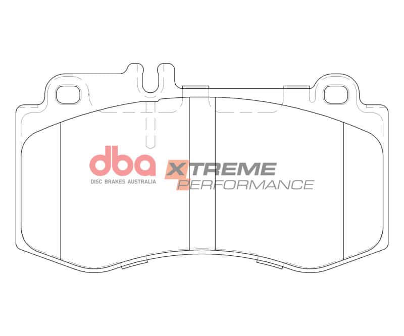 DBA — DBA 15-17 Mercedes-Benz CLS400 4Matic AWD (4 Piston Caliper) Front XP Performance Brake Pads
Brake Pad - view 1