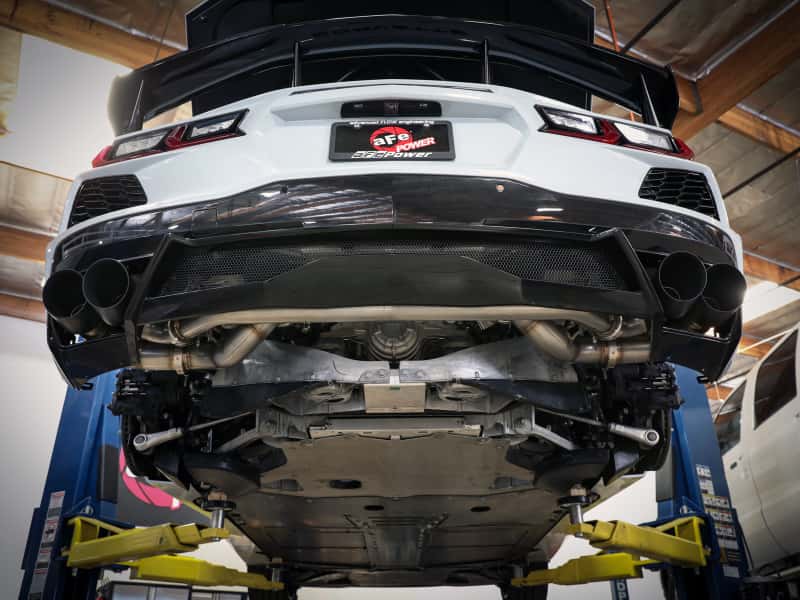 aFe — AFe MACH Force-Xp 304 Stainless Steel Cat-Back Exhaust Polished 2020 Chevrolet Corvette C8
Cat-Back Exhaust - view 5