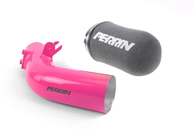 Perrin Performance — PERRIN 08-14 Subaru WRX / 08-15 STI Cold-Air Intake - Hyper Pink - view 5