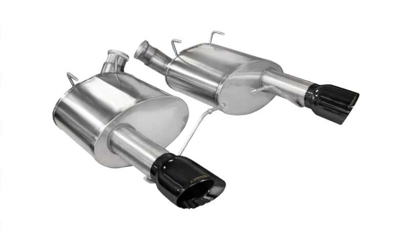 CORSA Performance — Corsa 2011-2014 Ford Mustang GT/Boss 302 5.0L V8 Black Xtreme Axle-Back Exhaust
Exhaust - view 4
