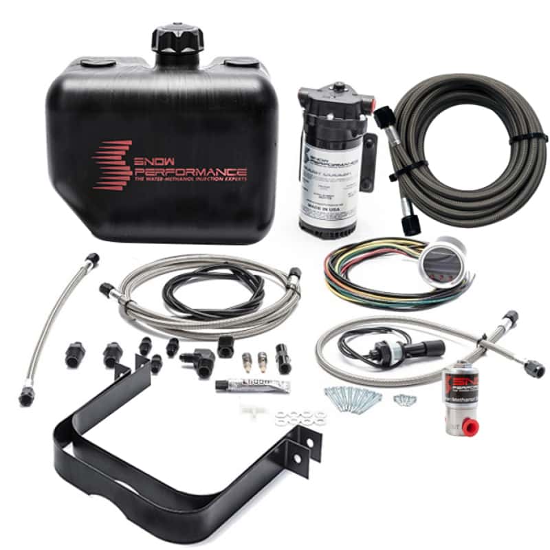 Snow Performance — Snow Performance 2.5 Boost Cooler Water Methanol Injection Kit w/ SS Brd Line & 4AN Fittings
Water/Meth Inject Kt - view 2