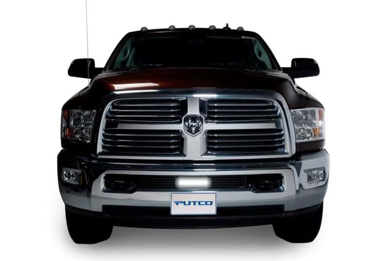 Putco — Putco 11-18 Ram HD - SS - Bar Style Bumper Grille Inserts w/ 10in Luminix Light Bar (Black)
BmprValanceGrilleIns - view 1
