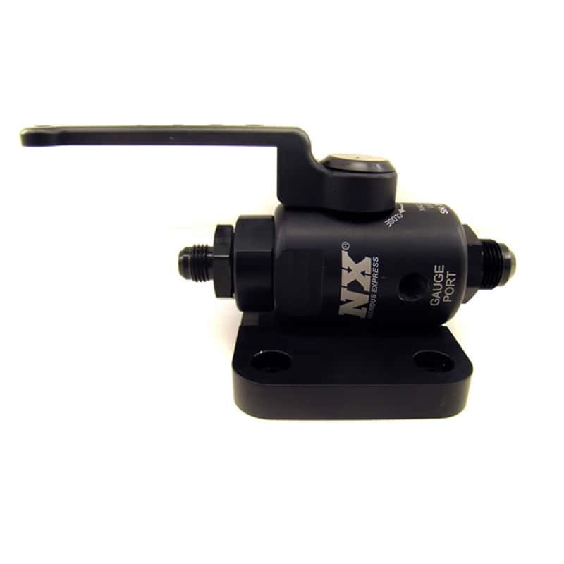 Nitrous Express — Nitrous Express Remote Shutoff Nitrous Valve 4AN Male Inlet and Outlet
Shutoff Valve
N2OSafetyVlv - view 2