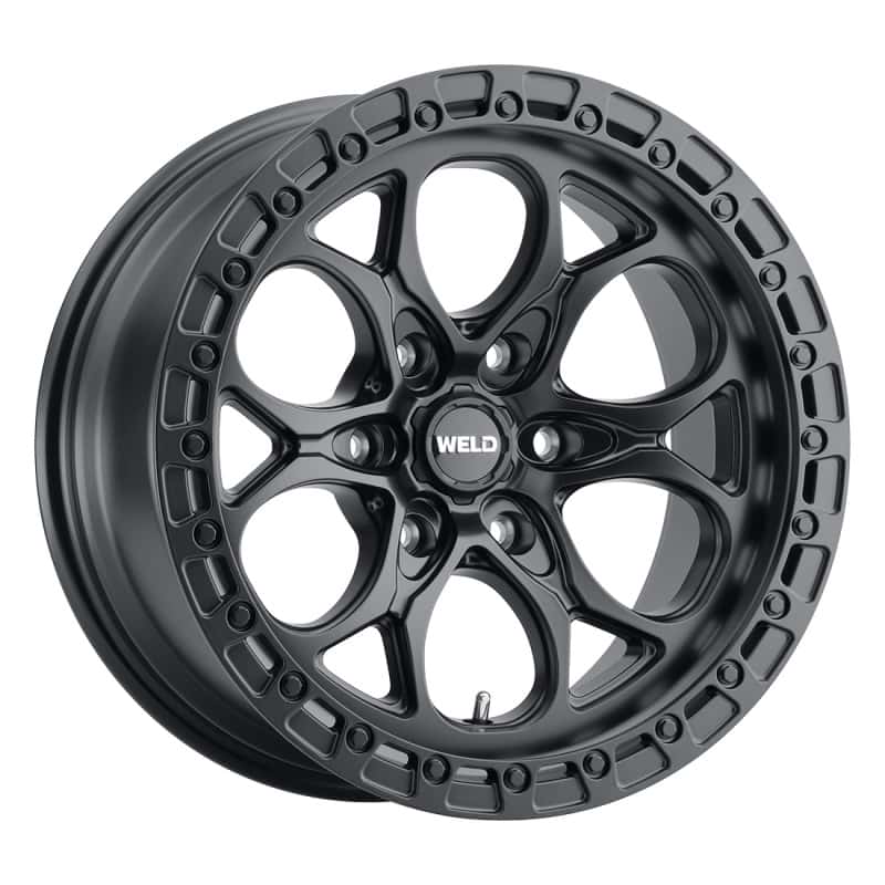 Weld — Weld Off-Road Ledge Six W108 20x9 / 6x139.7 BP / 5 In BS Satin Black Wheel - view 1