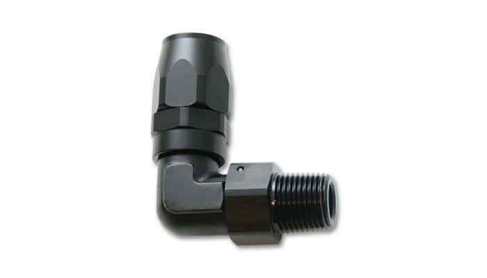 Vibrant — Vibrant Male NPT 90 Degree Hose End Fitting -8AN - 1/4 NPT
8AN-1/4ML90DegHosEnd
-8AN-1/4"NPT90DegFtg
AN Fitting - view 4