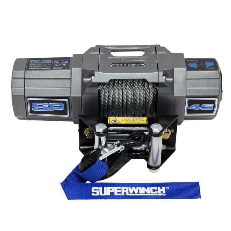 Superwinch — Superwinch 4500 LBS 12V DC 15/64in x 40ft Steel Rope Roller Fairlead SP 45 Winch - view 2