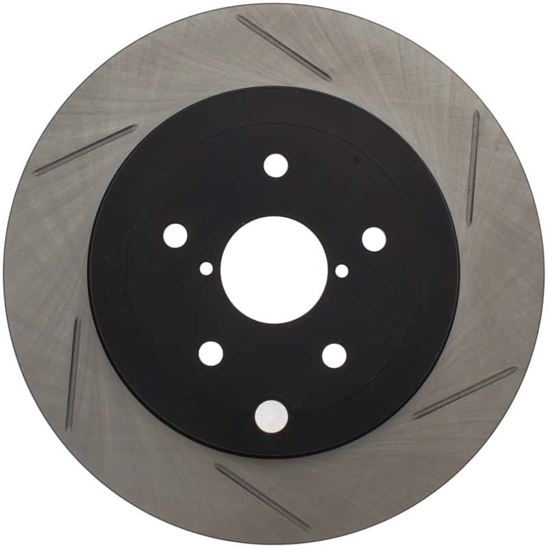 Stoptech — StopTech Power Slot 08-10 Subaru Impreza STi Rear Left Slotted Rotor
Sport Slotted Rotor - view 1