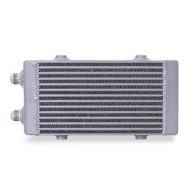 Mishimoto — Mishimoto Universal Small Bar and Plate Dual Pass Silver Oil Cooler - view 14