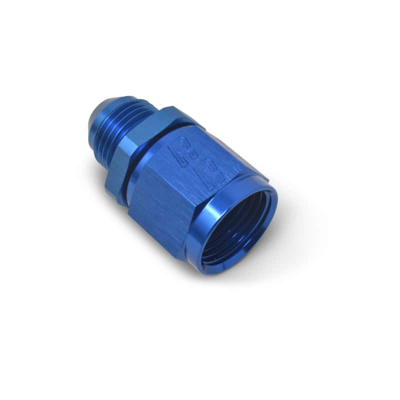 Russell — Russell Performance BLUE ANODIZED -12 TUBE COUPLING NUT W/ FLARED REDUCER TO -10 AN MALE
Hose Reducer - view 6
