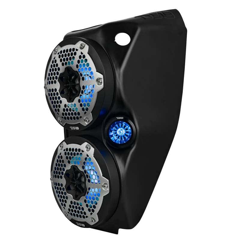 DS18 — DS18 2015+ Polaris Slingshot Center Console Enclosure Fits 2x 6in & 2x 2.28in Speakers(Not Included) - view 8