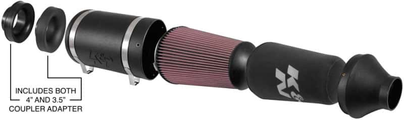 K&N Engineering — K&N Universal Off-Road Air Intake (Replaces 85-6853)
Universal Off-Road A - view 3