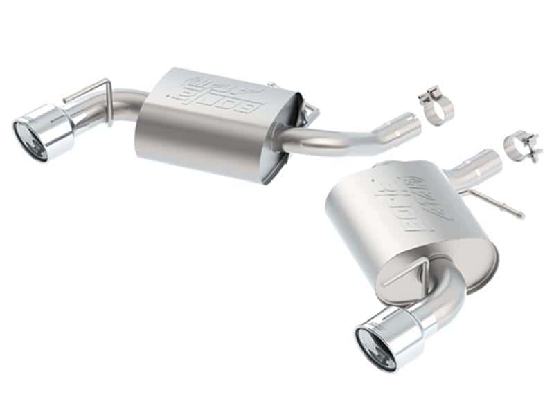 Borla — Borla 2016 Chevy Camaro 2.0L Turbo AT/MT ATAK Rear Section Exhaust
Axle-Back System - view 1