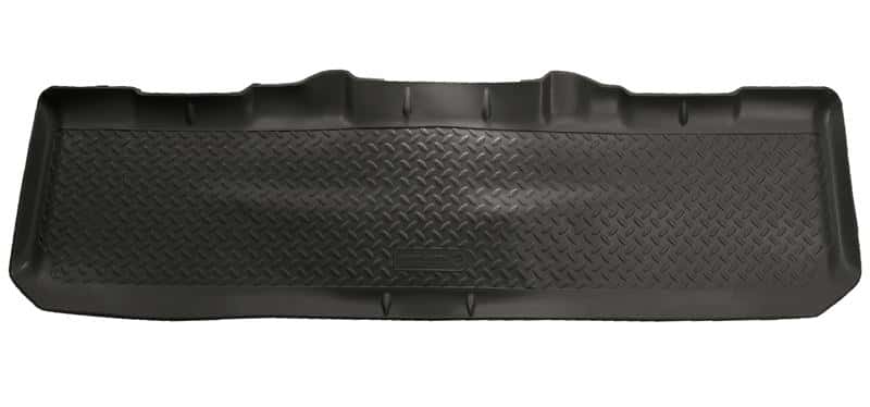Husky Liners — Husky Liners 99-07 Ford F-250-F-550 Super Duty Crew Cab Classic Style 2nd Row Black Floor Liners - view 2